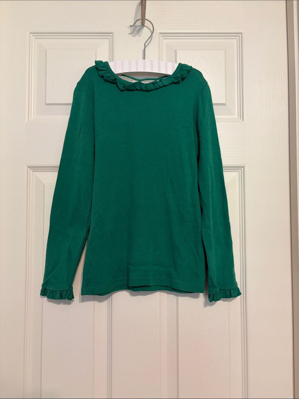 Mini Boden green long sleeve - Size 8-9Y